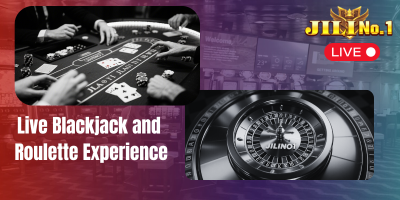 live blackjack and roulette